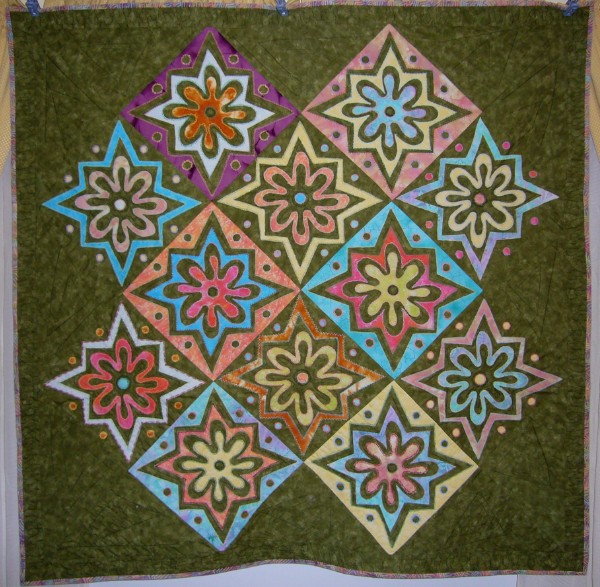 Mostly Kaffe Fassette Quilt