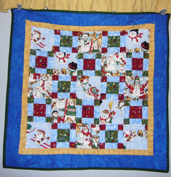 Detail of the My Thirty's Quilt