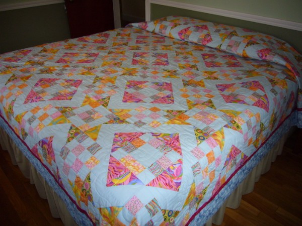 Simple Asian Fabric Wall Hanging