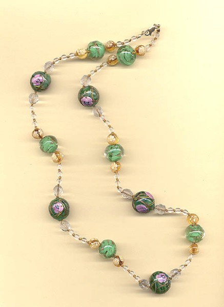 Modern Sommerso and Millefiori Beads